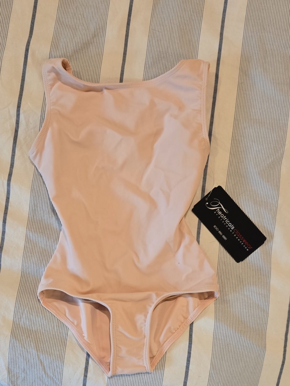Light Pink One-Piece Leotard